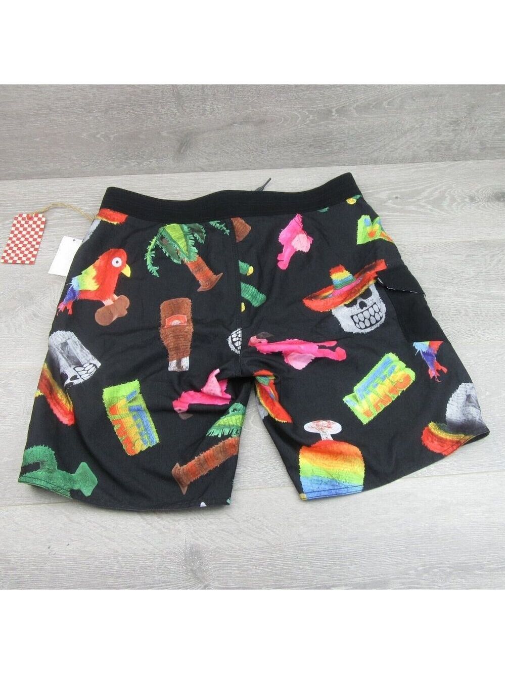 Vans Era Isla Vista Boardshort Swim Trunks Men's Size 34 NEW - Picture 8 of 14